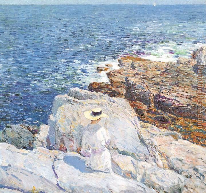 The South Ledges Appledore painting - childe hassam The South Ledges Appledore art painting